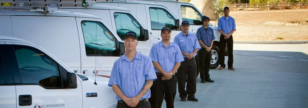 KIC Refrigeration crew ready for Mini Split Repair jobs across St. Michael